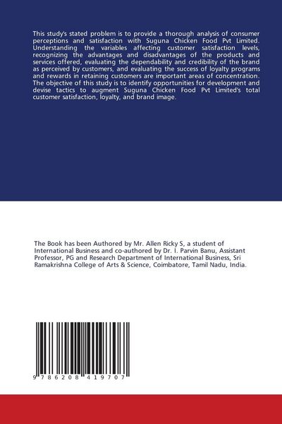 Produktbild: Suguna Chicken - Customer Satisfaction and Perception