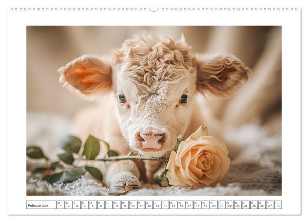 Produktbild: Schottische Hochland Rinder (hochwertiger Premium Wandkalender 2026 DIN A2 quer), Kunstdruck in Hochglanz