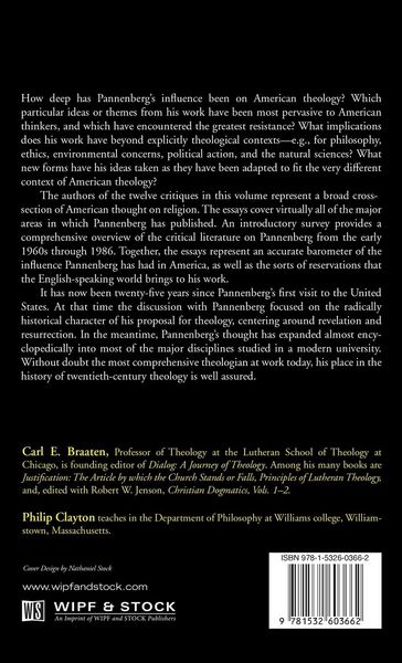 Produktbild: The Theology of Wolfhart Pannenberg