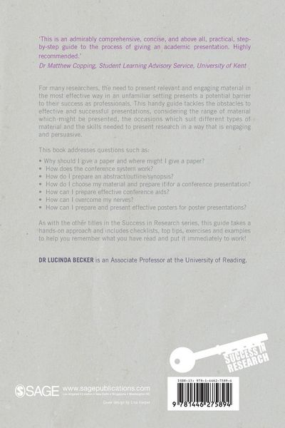 Produktbild: Presenting Your Research