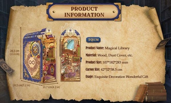 Produktbild: Booknook Magical Library