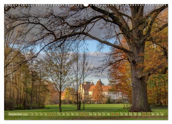 Produktbild: Das Steinfurter Bagno im Wandel der Jahreszeiten (hochwertiger Premium Wandkalender 2026 DIN A2 quer), Kunstdruck in Hochglanz