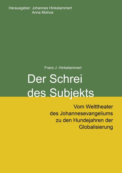 Produktbild: Der Schrei des Subjekts
