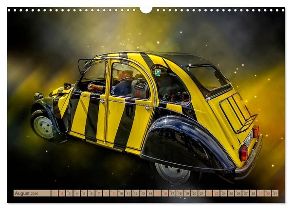 Produktbild: Die Ente - Citro&euml;n 2CV (Wandkalender 2026 DIN A3 quer), CALVENDO Monatskalender