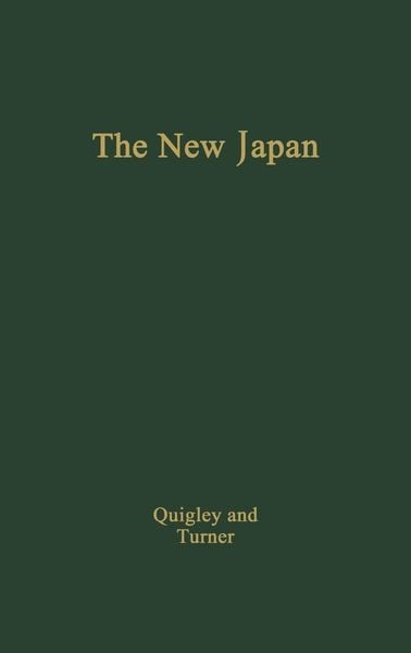 Produktbild: The New Japan, Government and Politics.