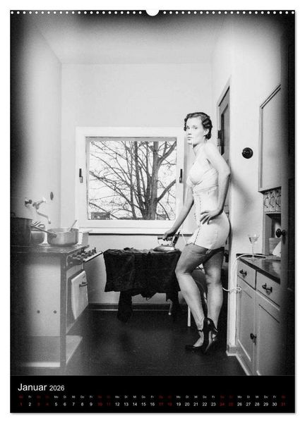 Produktbild: Nylons und Zigaretten (Wandkalender 2026 DIN A2 hoch), CALVENDO Monatskalender