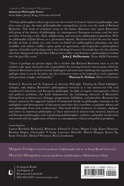 Produktbild: Richard J. Bernstein and the Expansion of American Philosophy