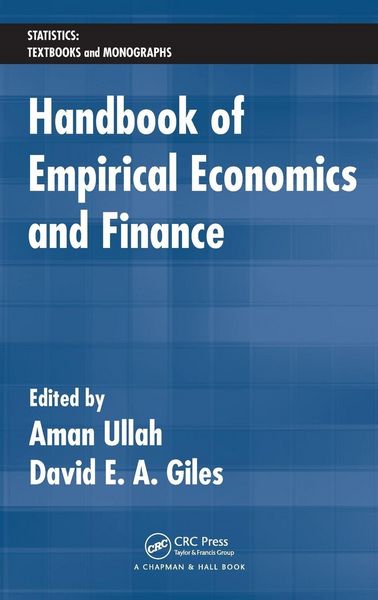 Produktbild: Handbook of Empirical Economics and Finance