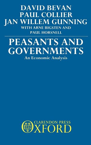 Produktbild: Peasants and Governments - An Economic Analysis