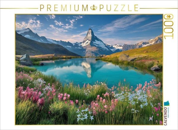 CALVENDO Puzzle Matterhorn Schweiz | 1000 Teile Lege-Größe 64x48cm Foto-Puzzle für glückliche Stunden
