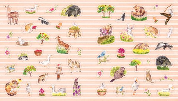 Produktbild: A Nature Lover's Sticker Book