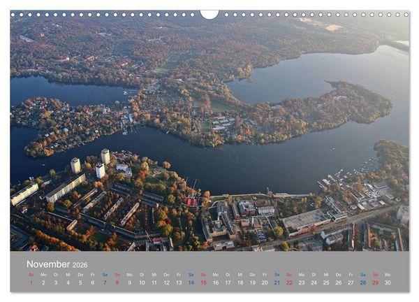 Produktbild: Potsdam von Oben (Wandkalender 2026 DIN A3 quer), CALVENDO Monatskalender