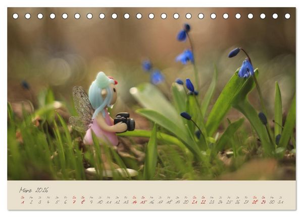 Produktbild: Im Reich der Elfen (Tischkalender 2026 DIN A5 quer), CALVENDO Monatskalender
