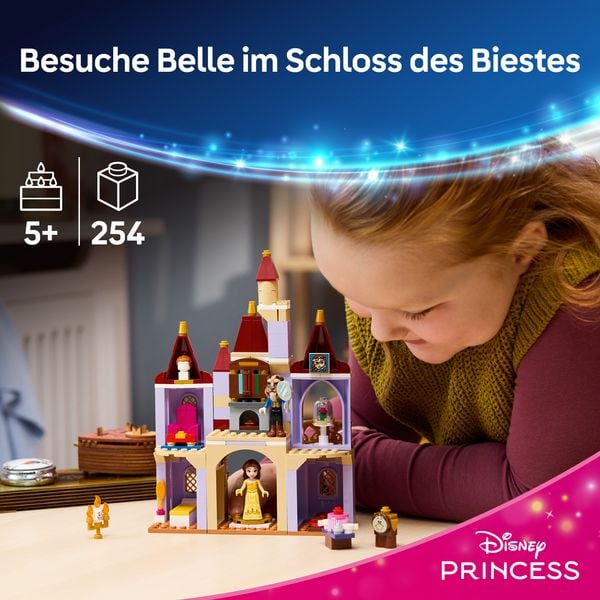 Produktbild: LEGO ǀ Disney Princess 43289 Das verzauberte Schloss von Belle und dem Biest, Bauset