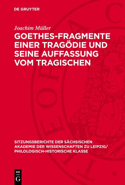Produktbild: Goethes-Fragmente einer Trag&ouml;die und seine Auffassung vom Tragischen