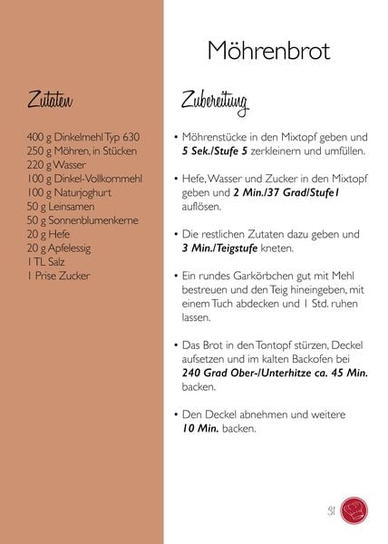 Einfache Brotrezepte für den Thermomix®