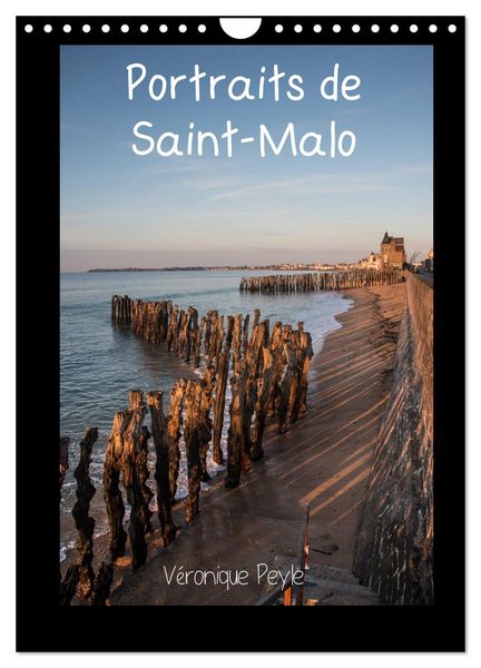 Produktbild: Portraits de Saint-Malo (Calendrier mural 2026 DIN A4 horizontal), CALVENDO calendrier mensuel