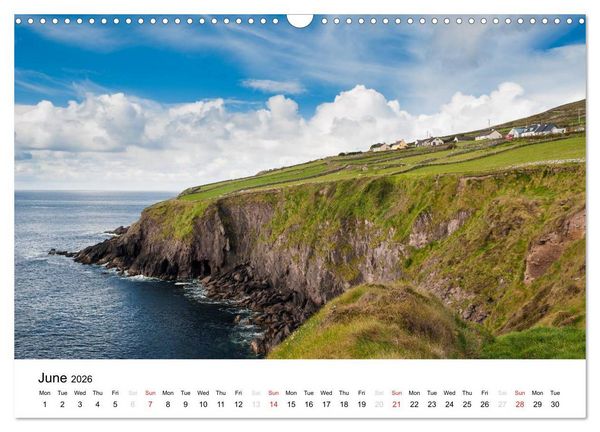 Produktbild: Ireland. Wild Atlantic Views / UK-Version (Wall Calendar 2026 DIN A3 landscape), CALVENDO 12 Month Wall Calendar