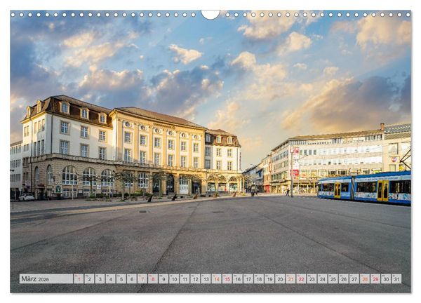 Produktbild: Kassel Stadtansichten (Wandkalender 2026 DIN A3 quer), CALVENDO Monatskalender