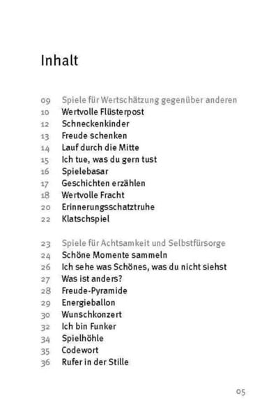 Produktbild: Die 50 besten Spiele für Wertschätzung im Alltag