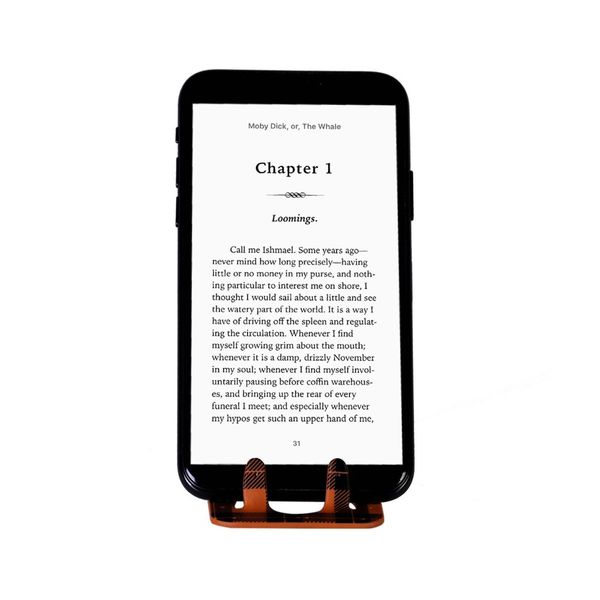 Produktbild: Flexistand Red Tartan - superflacher Aufsteller f&uuml;r Smartphones und Mini-Tablets, Handyhalter