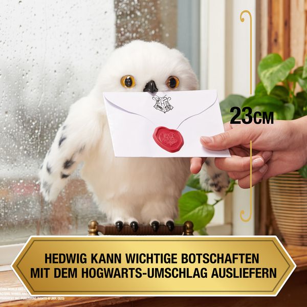 Produktbild: Harry Potter - Interaktive Pl&uuml;sch-Eule Hedwig mit &uuml;ber 15 Ger&auml;uschen und Bewegungen