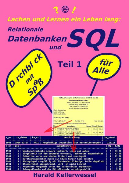 Produktbild: Lachen und Lernen ein Leben lang: Relationale Datenbanken und SQL Teil 1