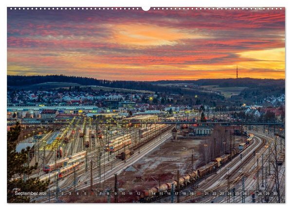 Produktbild: Ulm f&uuml;r Nachtspatzen (Wandkalender 2026 DIN A2 quer), CALVENDO Monatskalender