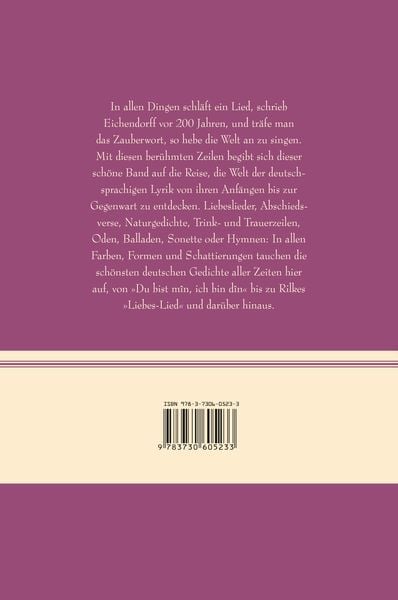 Als Sie Einander Acht Jahre Kannten "Triffst du nur das Zauberwort - Die schönsten deutschen Gedichte