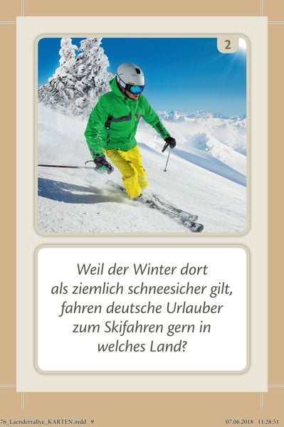 Produktbild: Heitere Quizspiele f&uuml;r Senioren und Seniorinnen: L&auml;nderrallye