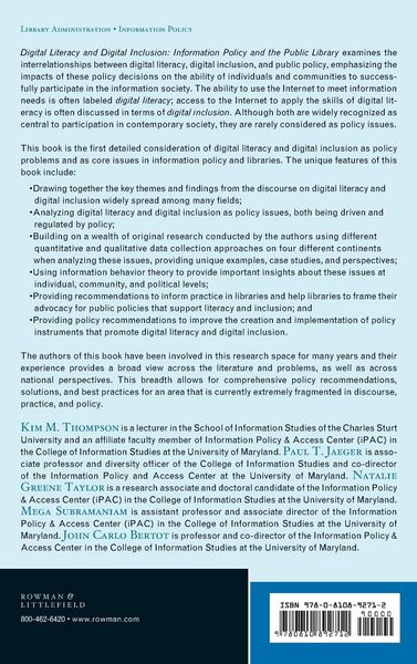 Produktbild: Digital Literacy and Digital Inclusion
