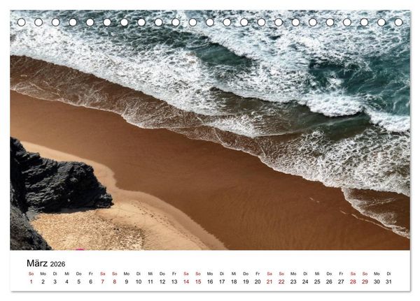 Produktbild: &Uuml;ber den Wolken - Spektakul&auml;re Luftaufnahmen (Tischkalender 2026 DIN A5 quer), CALVENDO Monatskalender