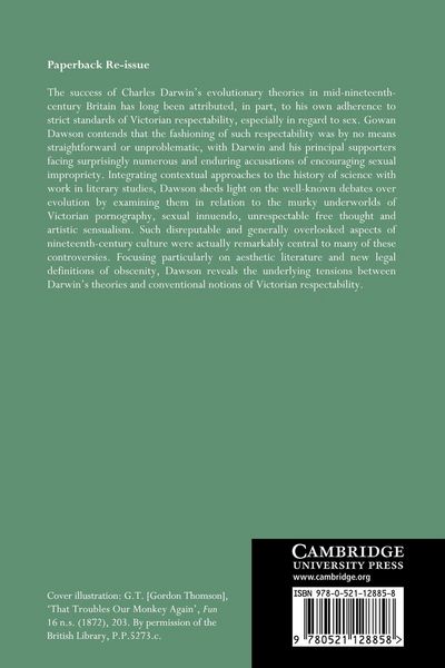 Produktbild: Darwin, Literature and Victorian Respectability