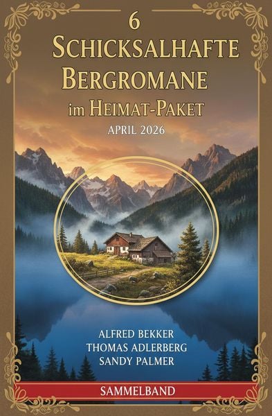 Produktbild: 6 Schicksalhafte Bergromane im Heimat-Paket April 2026