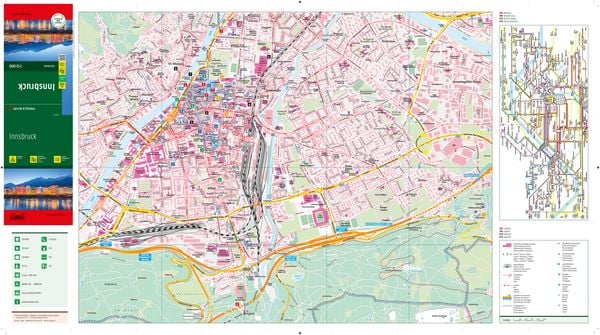 Produktbild: freytag & berndt Innenstadtplan Innsbruck 1:8.000