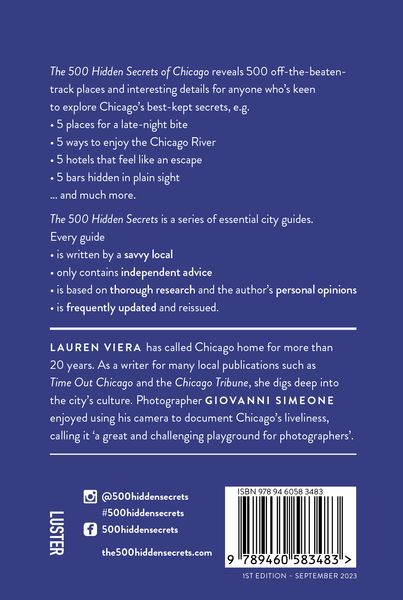 The 500 hidden secrets of Chicago