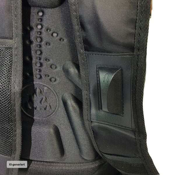Produktbild: HTI-Living Stylischer Rucksack mit Hartschalen-Optik Ideal f&uuml;r Alltag, Schule und Reisen
