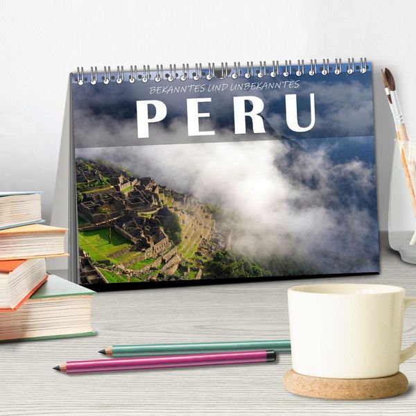Produktbild: Bekanntes und Unbekanntes Peru (Tischkalender 2026 DIN A5 quer), CALVENDO Monatskalender