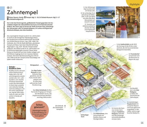 Produktbild: Vis-&agrave;-Vis Reisef&uuml;hrer Sri Lanka