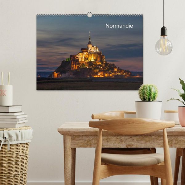 Produktbild: Normandie (Wandkalender 2026 DIN A3 quer), CALVENDO Monatskalender