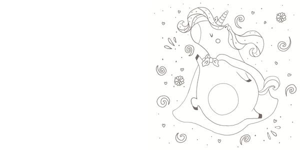 Produktbild: Das einhorntastische Malbuch: Ausmalbuch Einhorn mit 50 Glitzer-Stickern