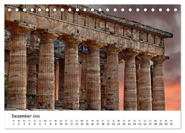 Produktbild: S&uuml;ditalien - Von Kampanien nach Apulien (Tischkalender 2026 DIN A5 quer), CALVENDO Monatskalender