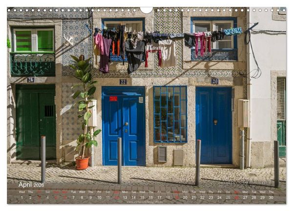 Produktbild: Magic Lisbon (Wall Calendar 2026 DIN A3 landscape), CALVENDO 12 Month Wall Calendar