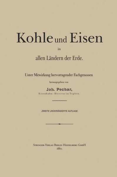 Produktbild: Kohle und Eisen in allen L&auml;ndern der Erde