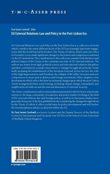 Produktbild: EU External Relations Law and Policy in the Post-Lisbon Era