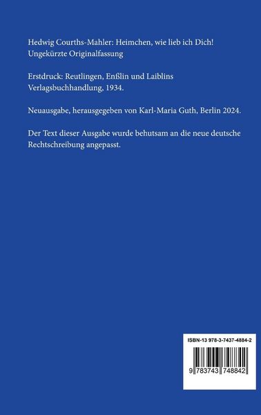 Produktbild: Heimchen, wie lieb ich Dich!