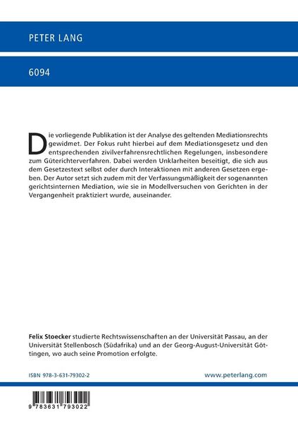 Produktbild: G&uuml;tliche Streitbeilegung zivilrechtlicher Verfahren