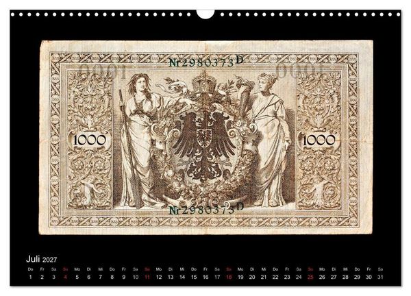 Produktbild: Vergangene Werte (Wandkalender 2027 DIN A3 quer), CALVENDO Monatskalender