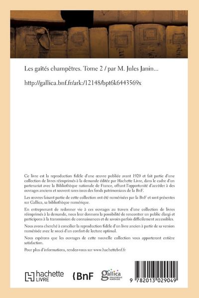Produktbild: Les ga&icirc;t&eacute;s champ&ecirc;tres. Tome 2