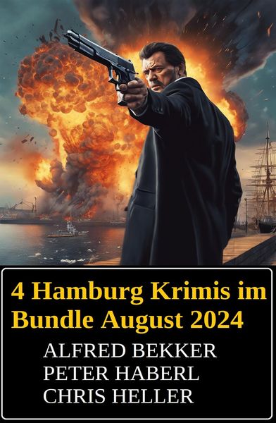 Produktbild: 4 Hamburg Krimis im Bundle August 2024